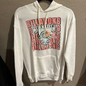 Billabong Cream Hoodie with Graphic Print